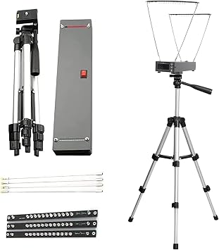 Ballistic Chronograph, LCD Screens Shooting Chronograph with Tripod, 0-3000m/S FPS Range 30-9000 Measuring Range/Storaged 20 Sets Data, for Tennis
