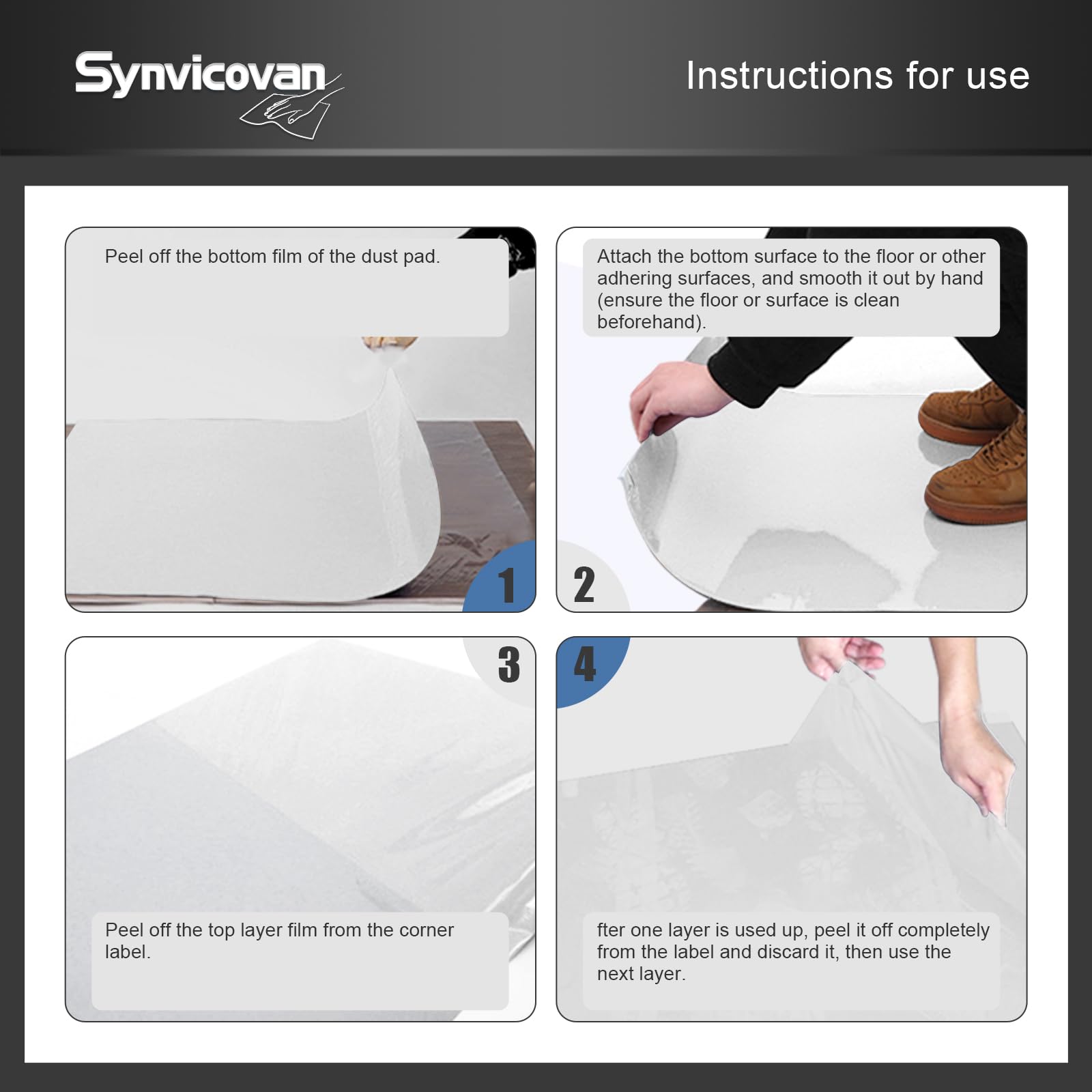 17" x 13" Sticky Mat (5 Packs,150 Sheets,30 Sheets/Pack) — Amazon image 5
