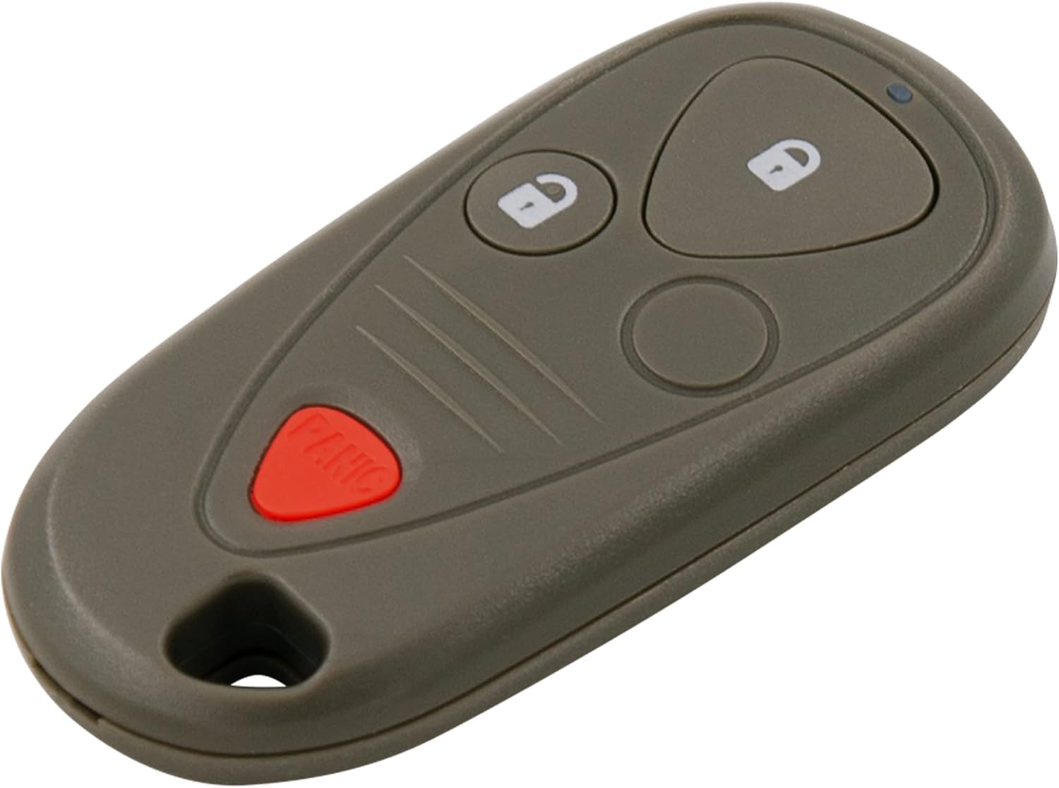Keyless2Go 3 Button Remote Key Fob Replacement for Acura MDX SUV (2001-2006) with Plastic Material