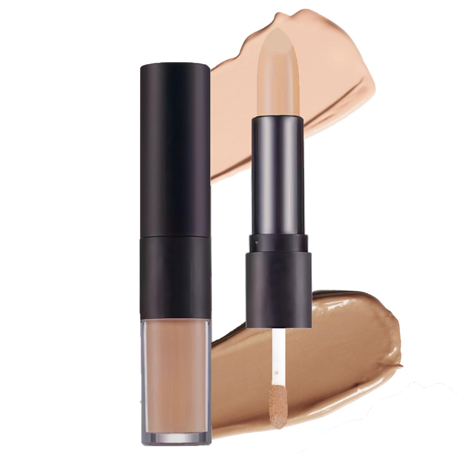 MTUVKGT Barra De Contorno Maquillaje, Iluminadores De Bronceador Líquido, Varita De Corrector Impermeable, Barra Bronzer En Crema, Contouring Líquido De Highlighter Para Maquillaje Duradero (03)