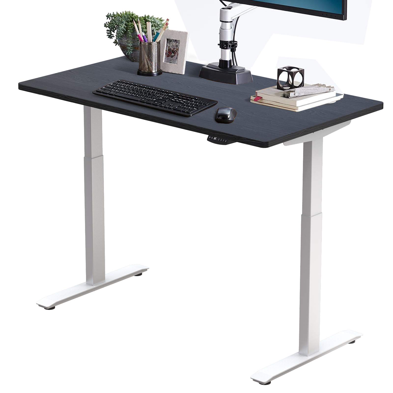 Buy Hi5 Electric Height Adjustable Standing Desk with LED Control Panel