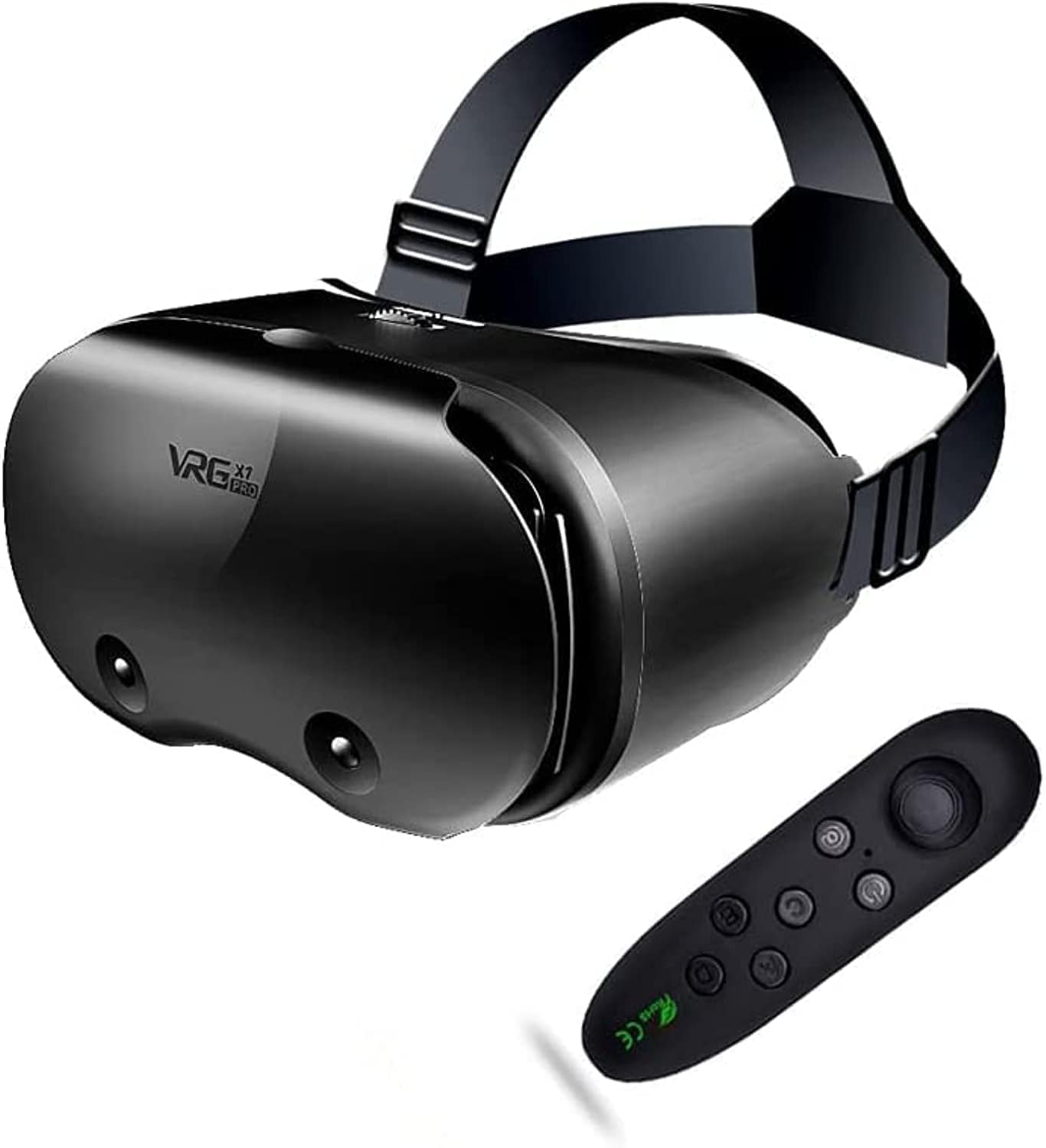 VR Headset for Phone - Virtual Reality Headset for kids & adults. Android & iPhone VR headset for Video Game & 3D Movies. Phone VR headsets with remote controller. Head VR Glasses for iphone