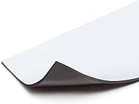 Vista 3 de U Brands Rollo de cinta magnética de borrado en seco, blanco, 2" X 50