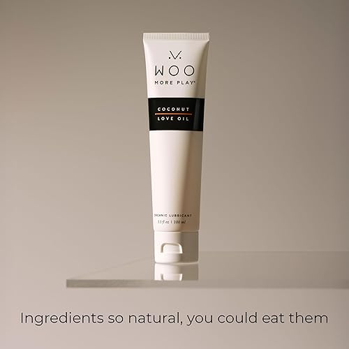Miniatura 2 de Woo More Play Aceite de coco Love  Lubricante personal de aceite de coco orgánico para hombres y mujeres  Ingredientes naturales y limpios  Funciona