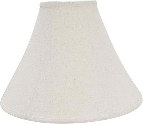 Miniatura 3 de Aspen Creative 38003 Pantalla de lámpara de araña con forma de campana de transición en color crema y juego de 1, 16 pulgadas de ancho (6 x 16 x 12