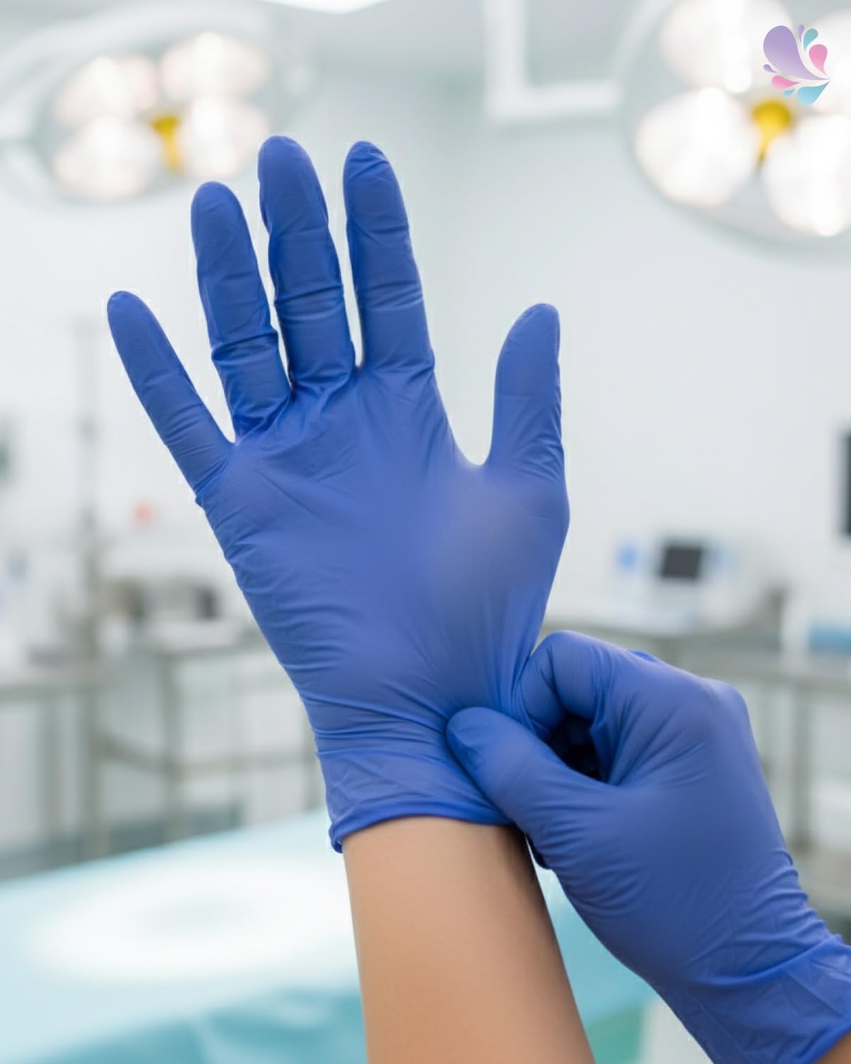 Nitrilhandschuhe Blau puderfrei 1000 Stück | Blaue Nitrilhandschuhe, puderfrei, lebensmittelecht, reißfest & EN-zertifiziert, 1000 Stk