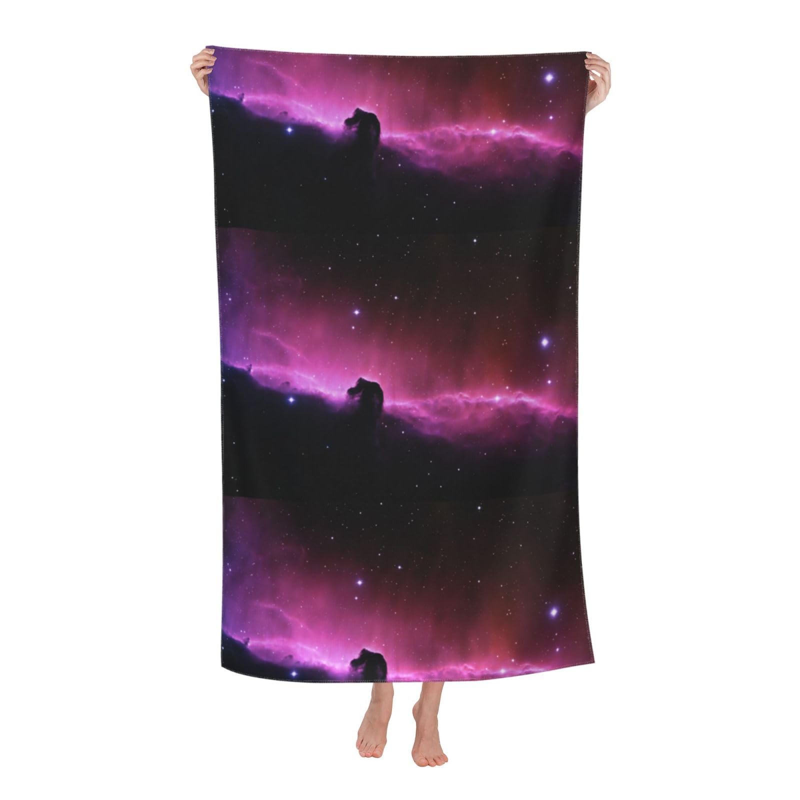 Cbaaghh Dark Star Sky Print Adult Beach Towels,Beach & Pool Towel,Beach Towels,Towels For Camping