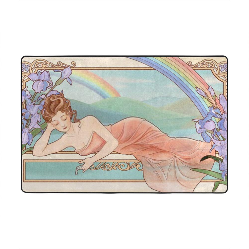 Tapis Mucha Ruchen art noble et finitions haut de gamme grand salon 203x147