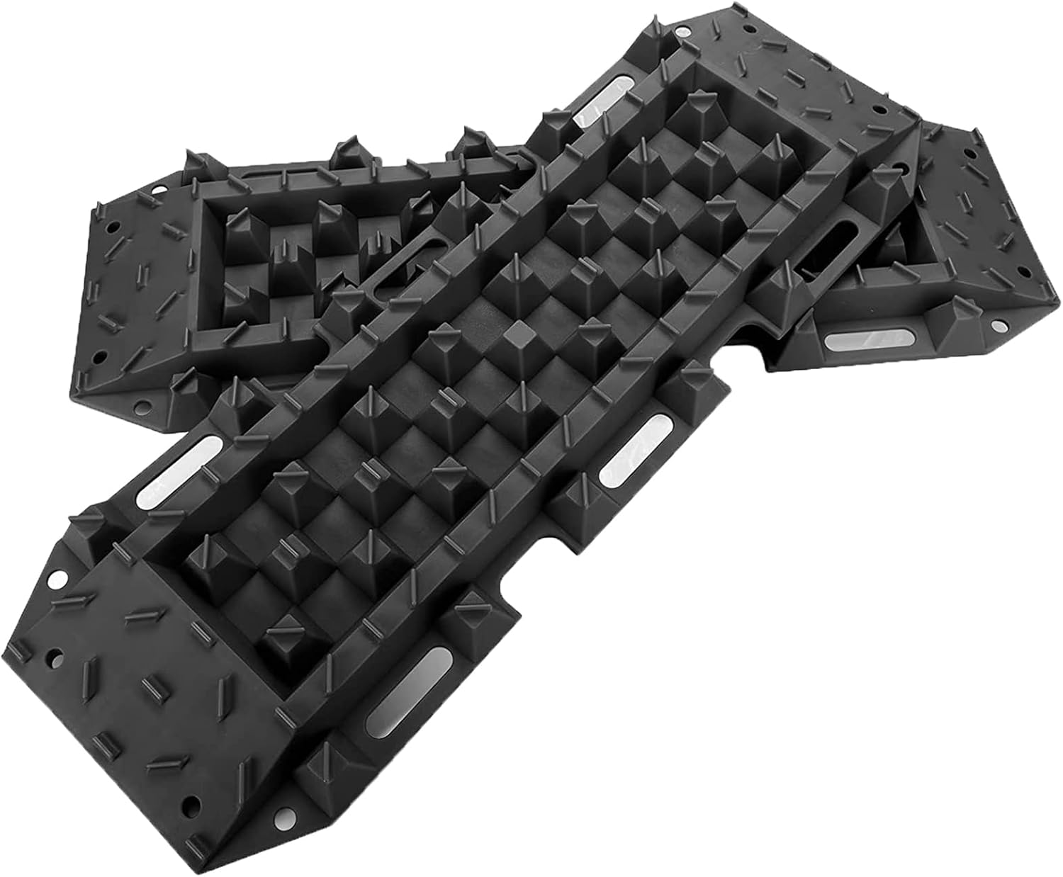 OffRoad Traction Boards with Jack Lift Base, 2 Pcs Recovery Tracks