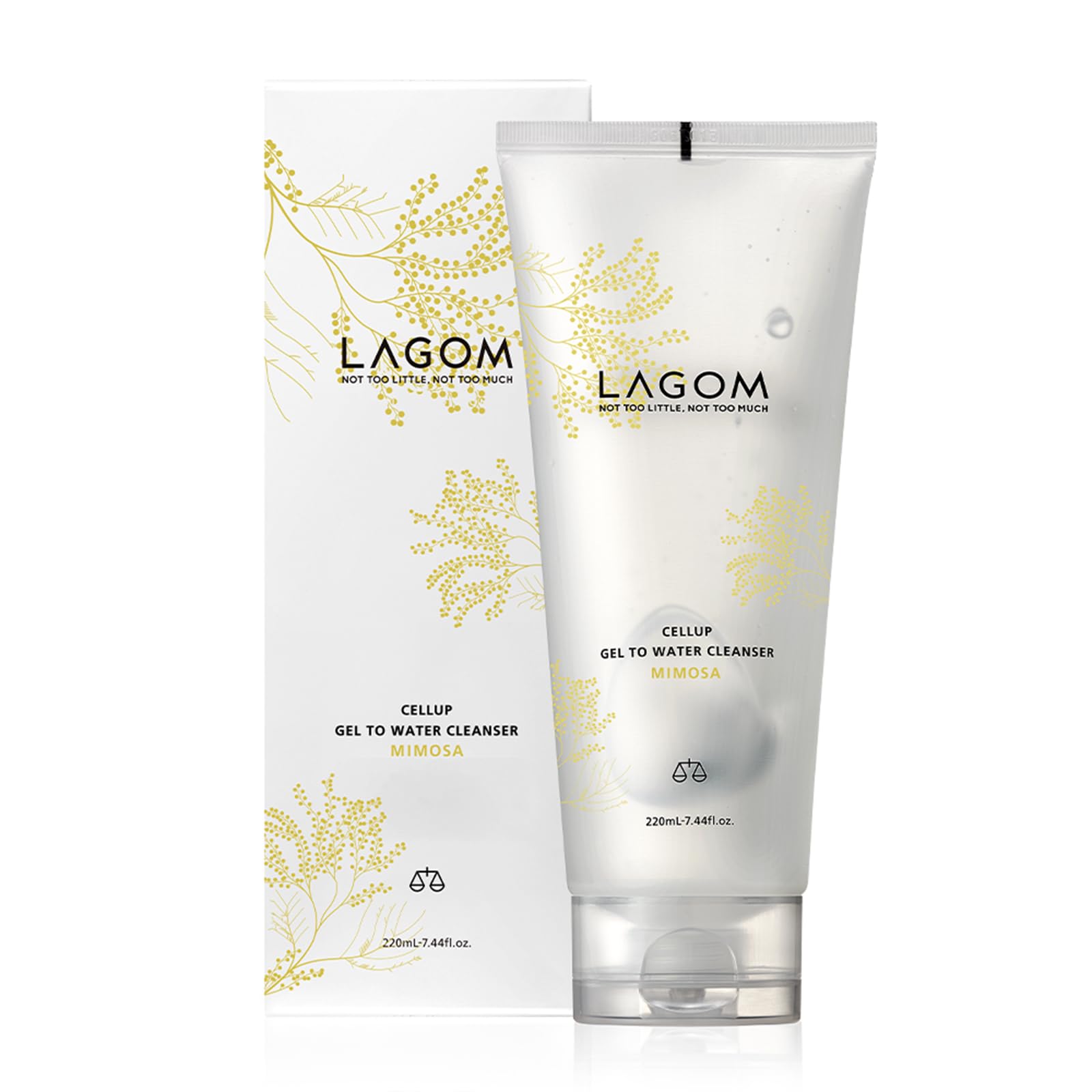LAGOM ジェルトゥウォーター クレンザー ミモザの香り 220mL