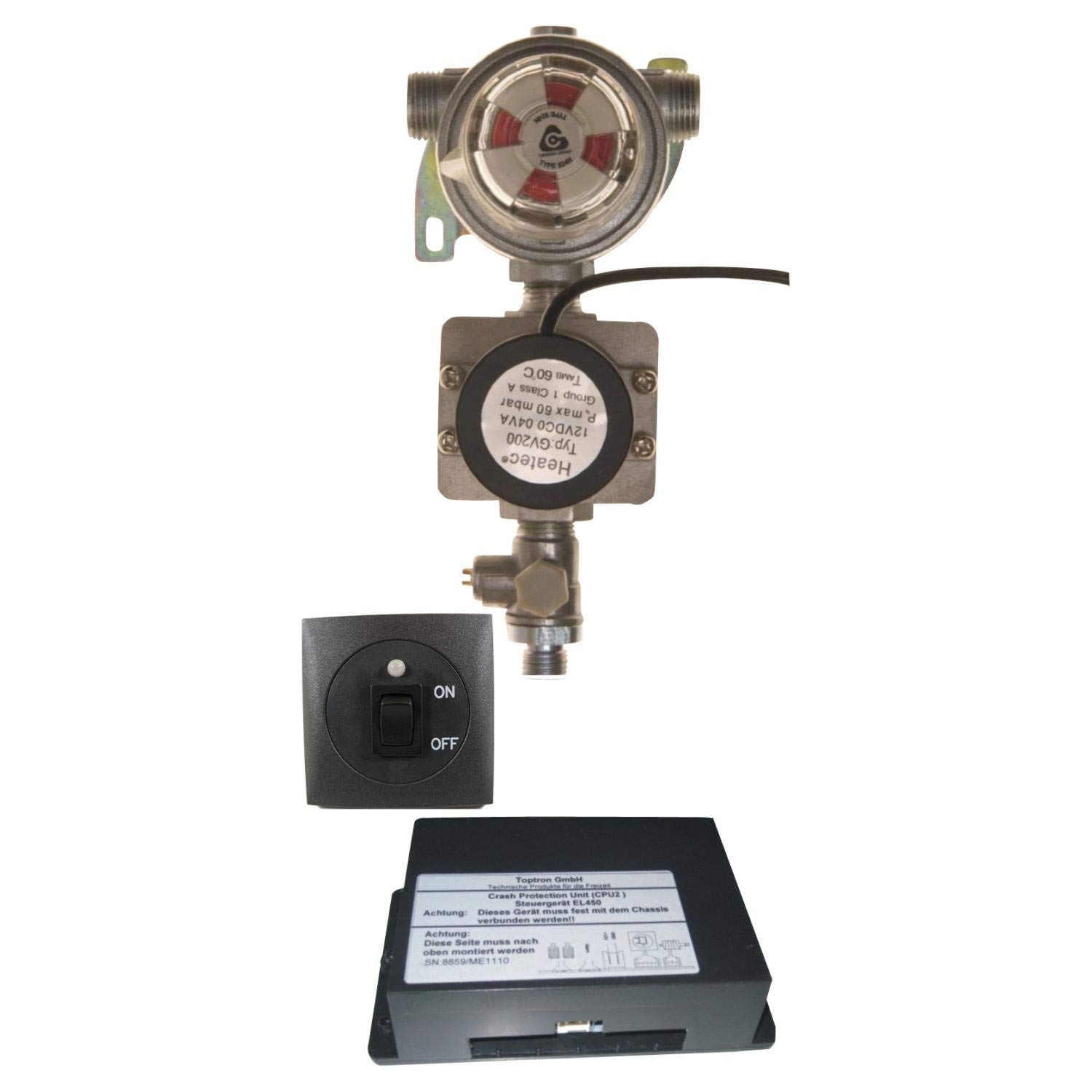 TGO Multimatik CPU Régulateur de gaz 30 mbar avec crash Protection Unit