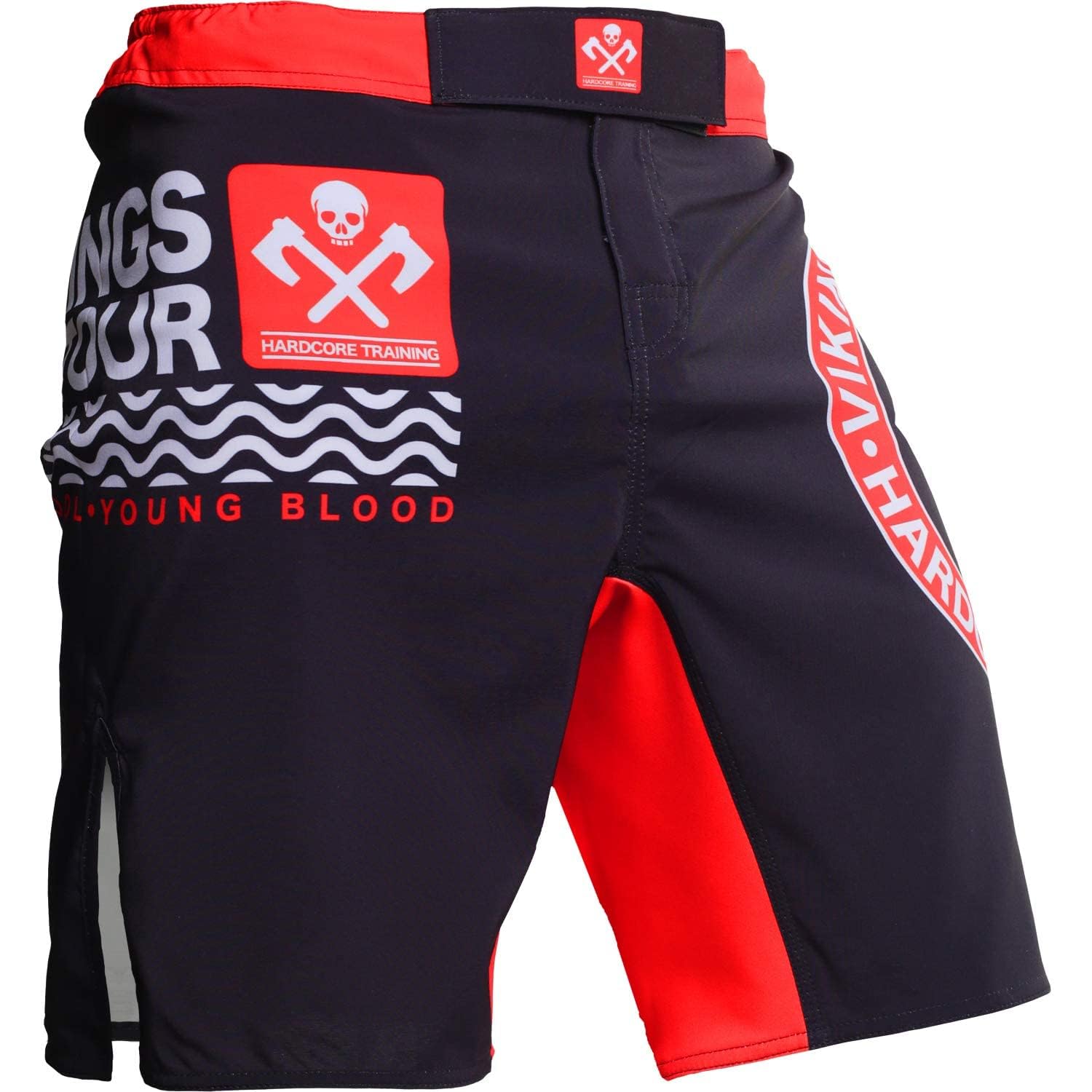 Hardcore Training Fight Shorts Men's Boxing MMA Combat BJJ Grappling Fitness Muay Thai Kickboxing No Gi