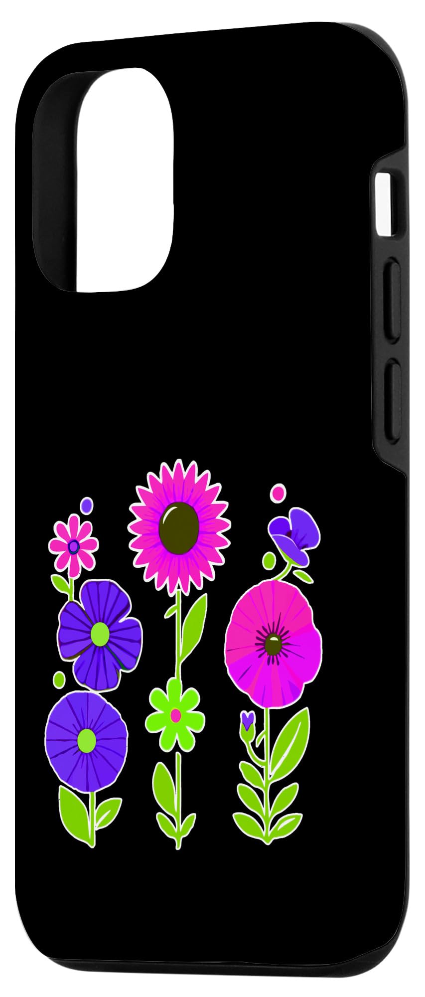iPhone 15 Pro Wildflower Watercolor Pattern Case - Image 2