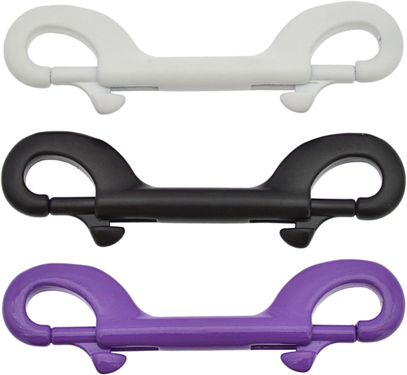 Scubas Diving Double Ended Snap Hook Quick Link Carabiner Stainless Steel Snap Hook Clip Scubas Triggers Clip Quick Link Carabiner Eye