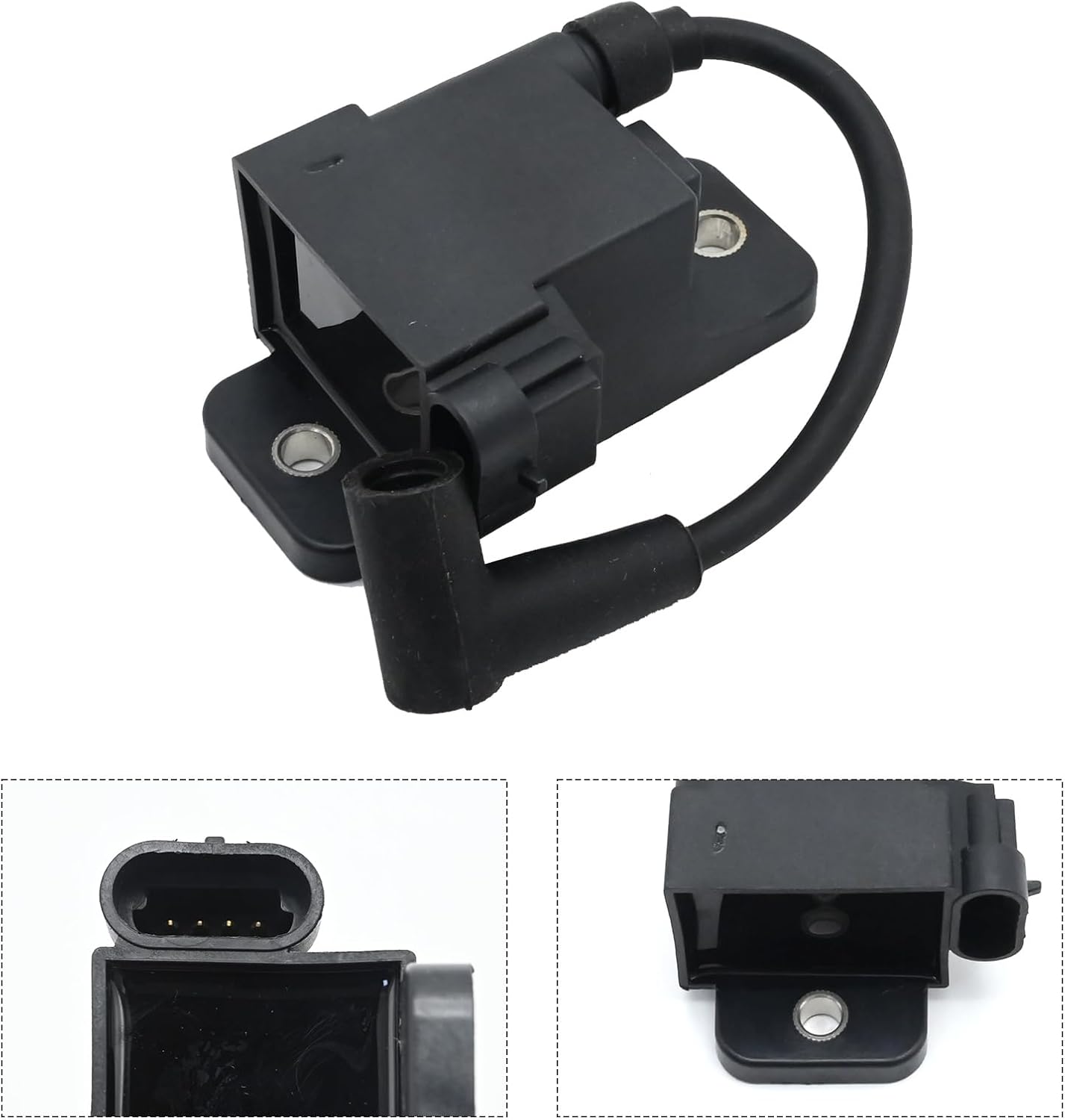 3Pcs 114-7509 Outboard Ignition Coil CDM Module, Outboard Motor Ignition Coil Replacement for 1996-2007 30-300HP Replacement for Force 1996-1999 30HP 40HP 100HP 200HP Engines