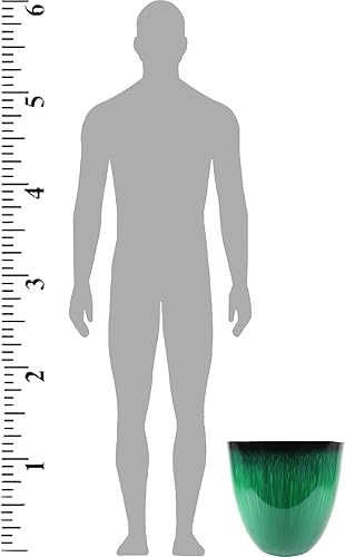 Vista 10 de Gardener Select EPR18-205 Huevo Maceta Flor Verde, 18