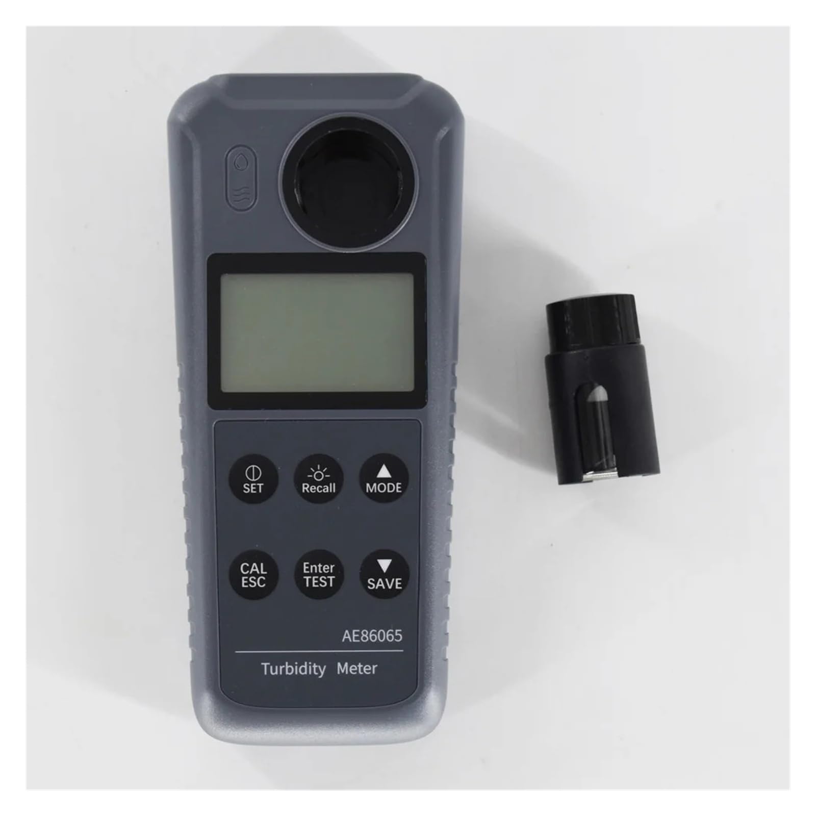 AE86065 Tragbares Trübungsmessgerät 0,05 NTU Digitales Trübungsmessgerät Hintergrundbeleuchtetes Display | Mit Bereich 0,00-1000 NTU LCD-Display Wasserqualitätstester for Labor
