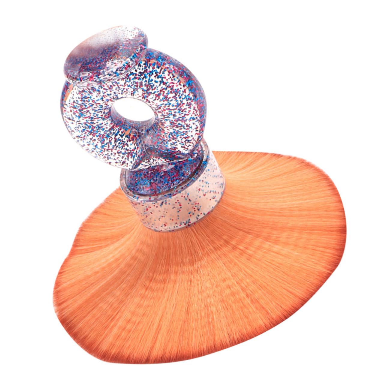 Outanaya Manual Shaving Brush for Hair Salon Barber Brush Neck Duster for Broken Hair Barber Supplies