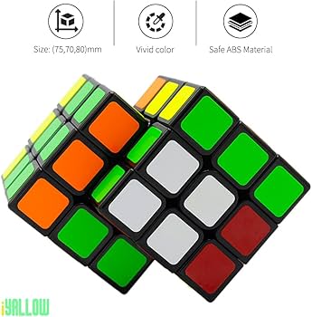 Amazon.com: iYallow 3X3 Double Cube III Speed Cube for Stress and