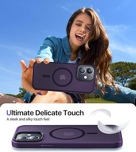 Miniatura 6 de Funda magnética para iPhone 12iPhone 12 Pro compatible con Magsafe protección contra caídas de grado militar Funda protectora a prueba de golpes