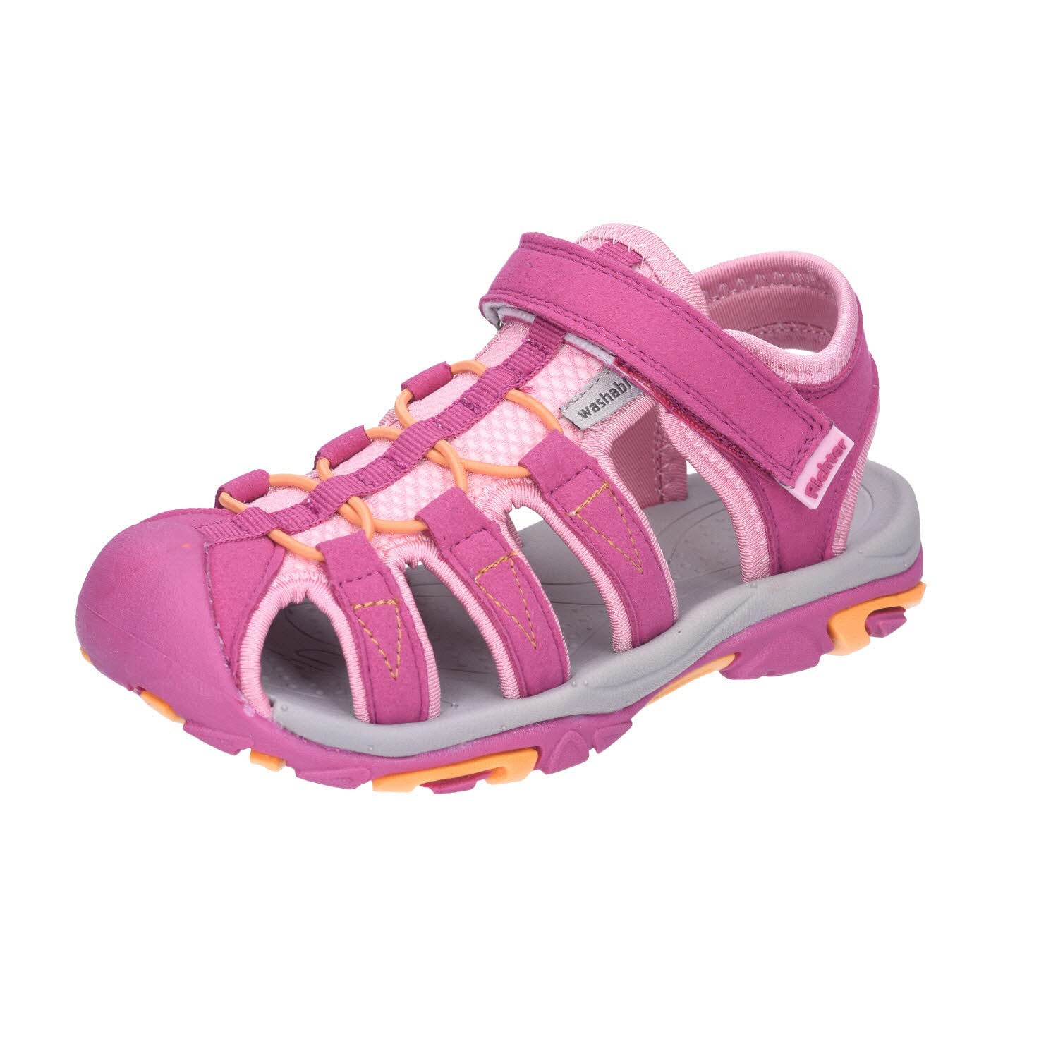 Richter Kinderschuhe Boulder Sandal, Fuchsia Powder Apric, 6 UK