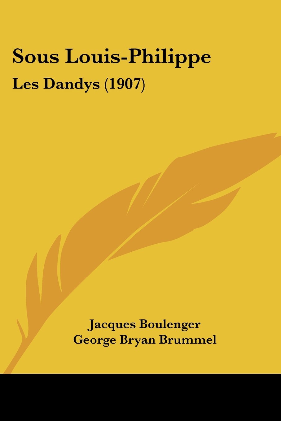 Sous Louis-Philippe: Les Dandys (1907)