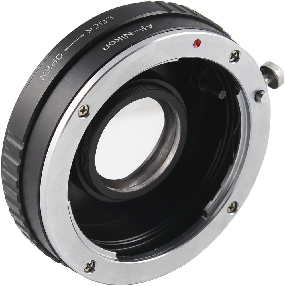 Lens Adapter for Sony α Mount Lens to Nikon Mount Camera with Mc (Multi Coating) Optical Glass