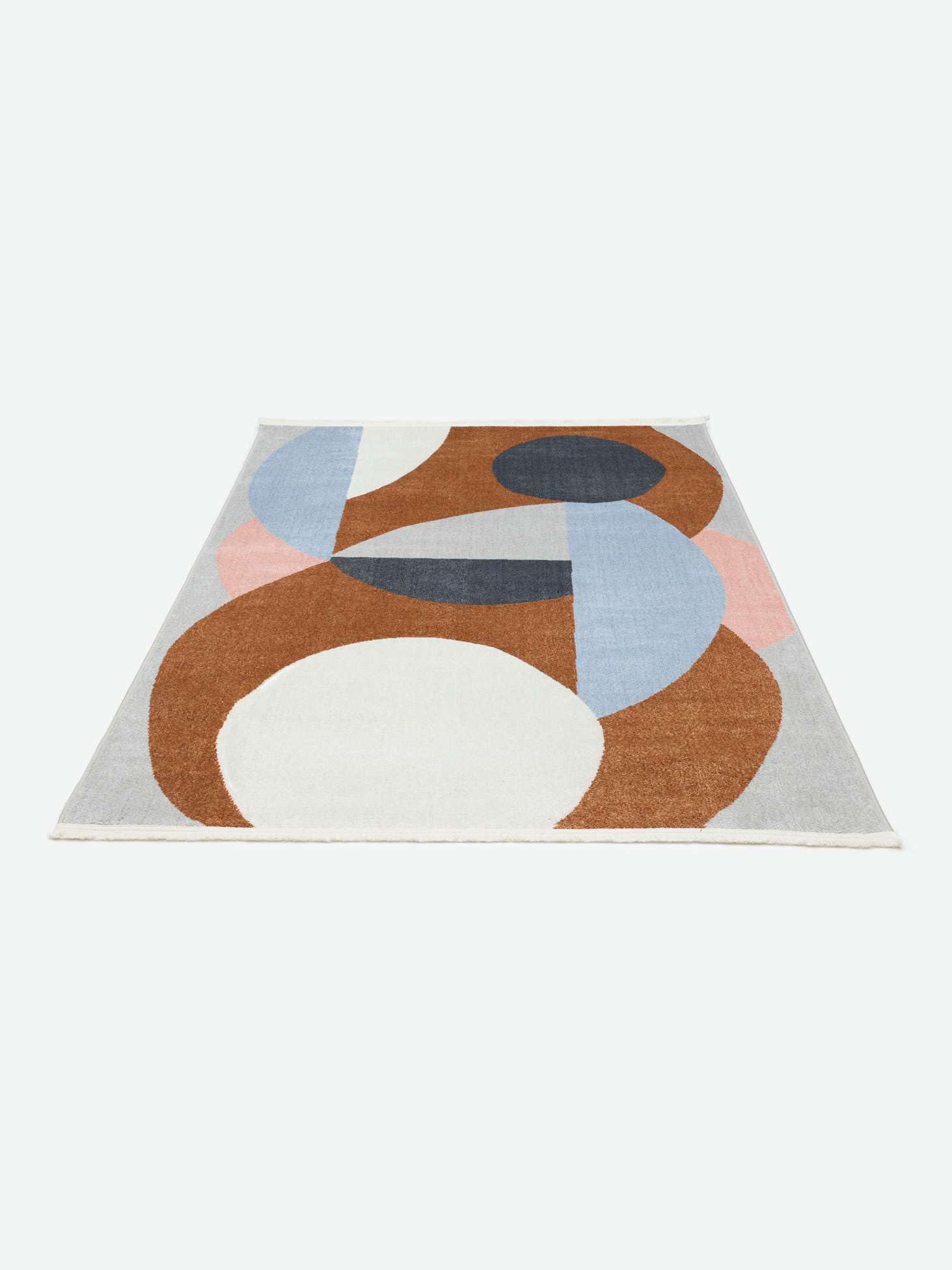 RugVista Aria, Alfombra, Modernas, 160 x 230 cm, Rectangular, Pelo Corto, Lavado a máquina, Terracotta