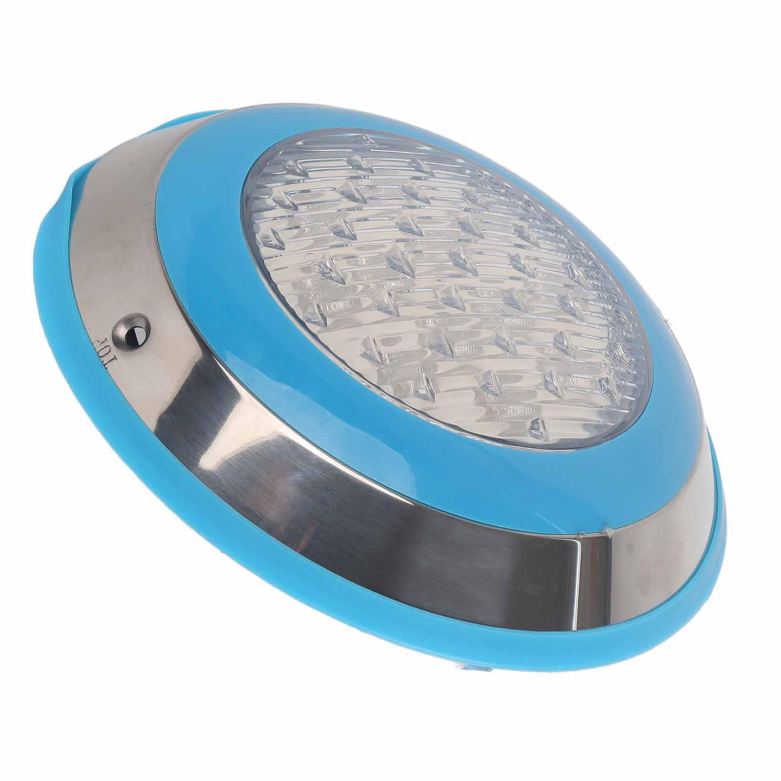 Cocoarm LED-Schwimmbadleuchte, Edelstahl-Unterwasserwandleuchte, AC12 V, IP68, Weißes Licht, 28 cm, Poolbeleuchtung für Hotelschwimmbäder, Aquarien und Teiche (12W)