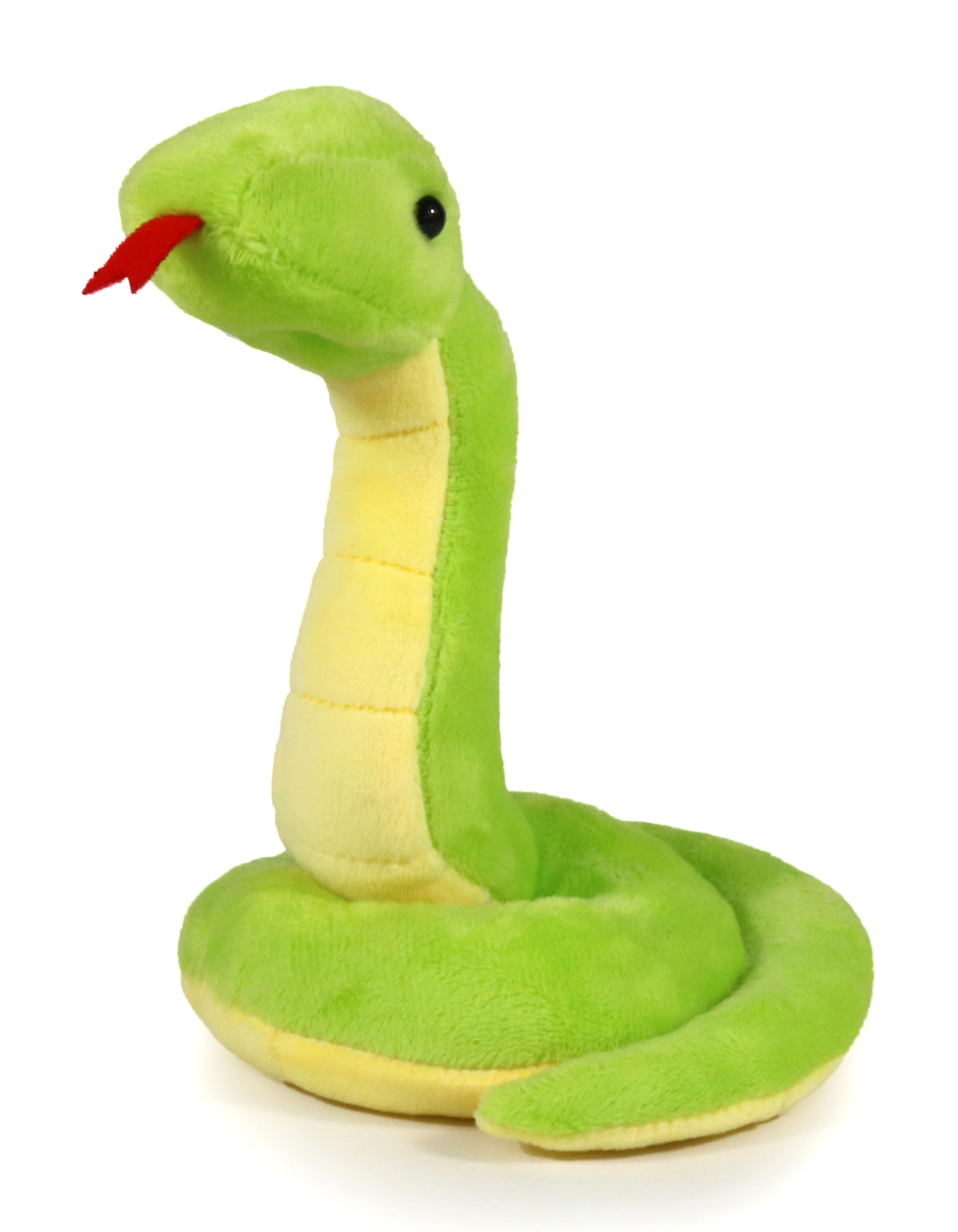 ICE KING BEAR Cute Green Snake Stuffed Animal Soft Toy Plush (Standing), 6 inches - Image 2