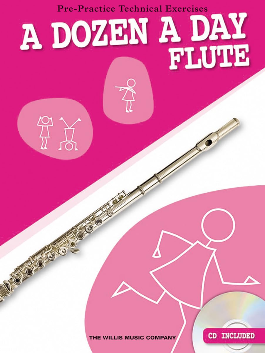 A Dozen A Day - Flute. Includes Audio Online