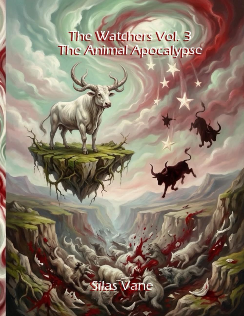 The Watchers Saga: Vol. 3 :The Animal Apocalypse: A Graphic Coloring Novel based on The Book of Enoch (Surrealist Dream Visions, Prophecy, and the Symbolic History of the World)