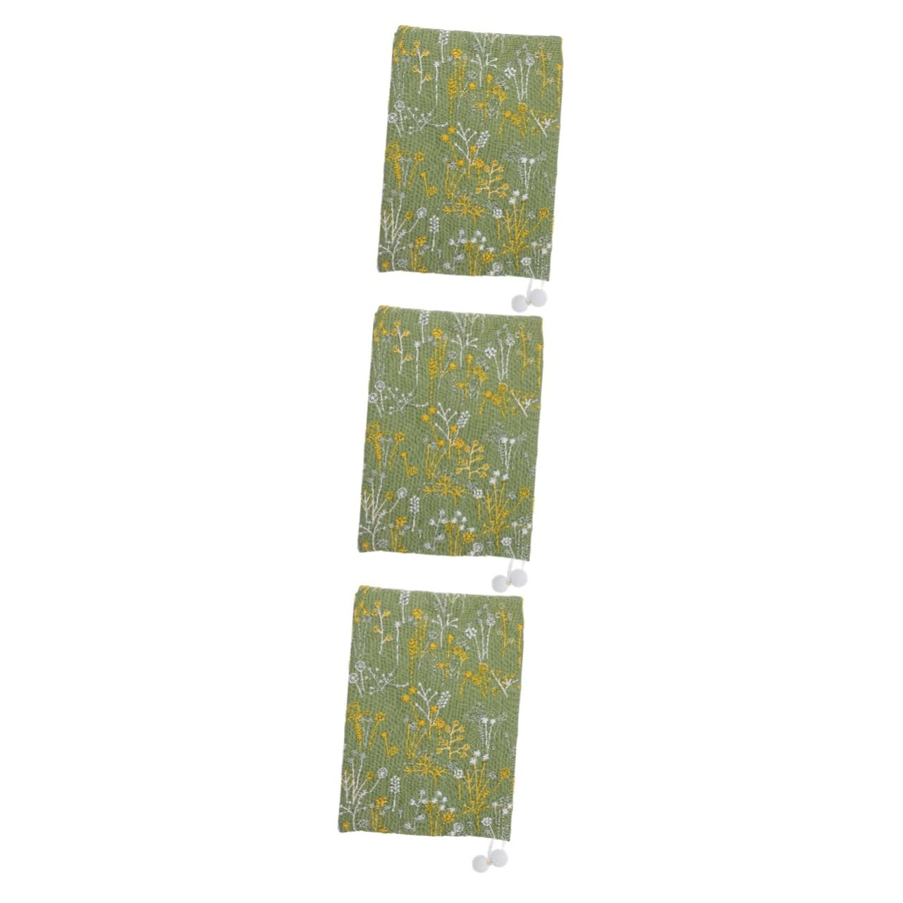 DOITOOL 3 Pezzi Copertura per Libri con Copertura Protettiva Resistente All Usura Decorazione per Taccuini e Quaderni Accessorio per Studenti e Lettori