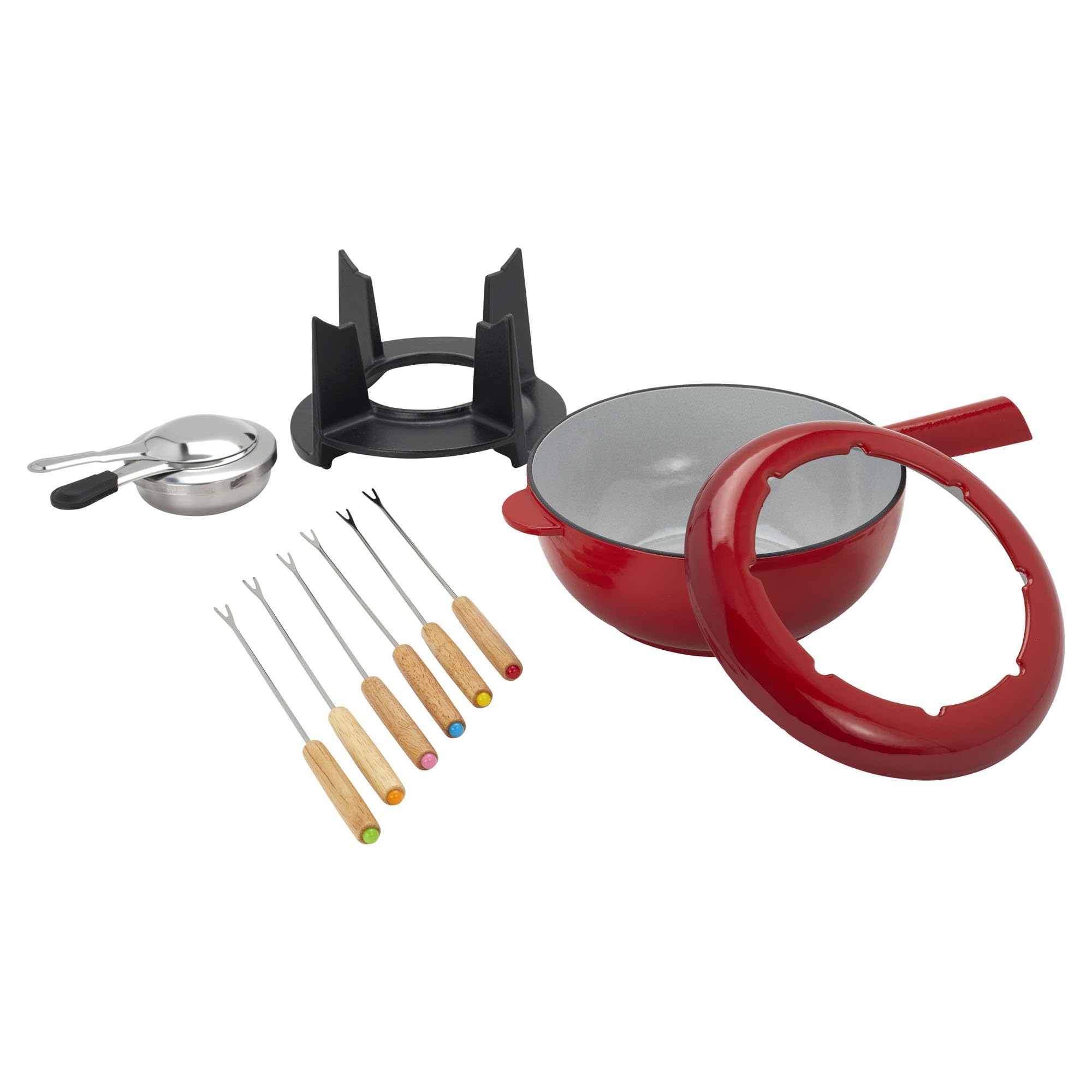 ZWILLING Service à fondue en fonte Rouge 1003156