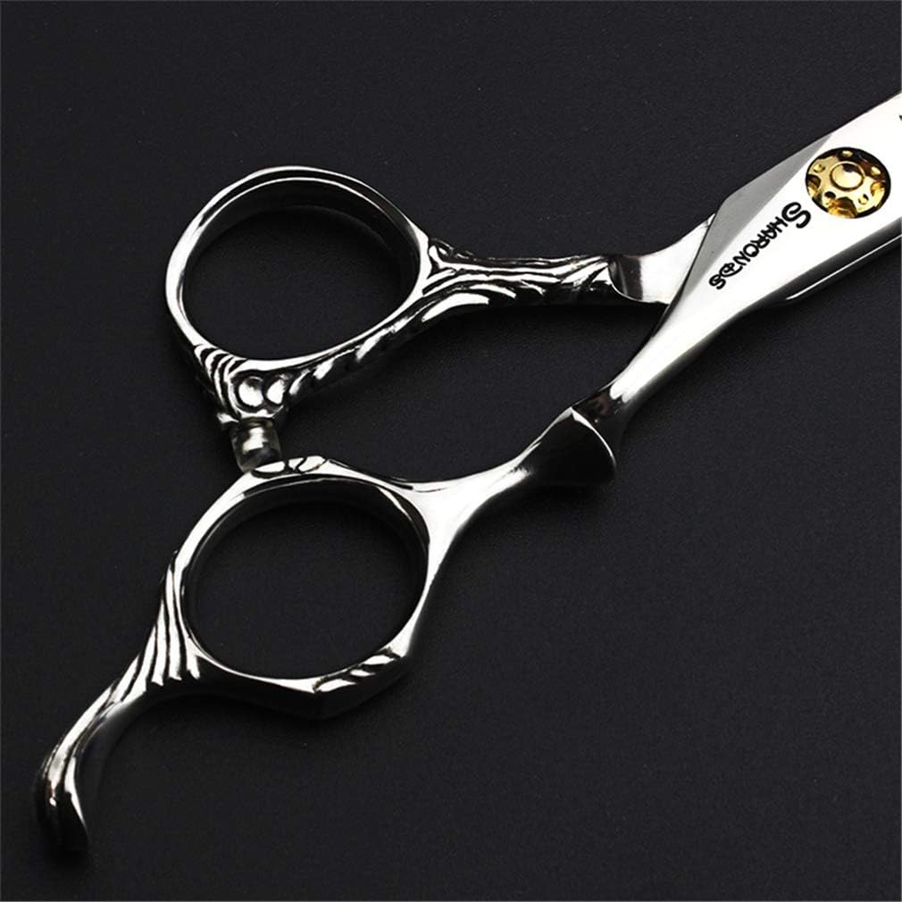 6.0インチのプロフェッショナル理髪はさみセット、理髪、ホーム用、サロンのための間伐理髪店shears440Cステンレススタイリング
