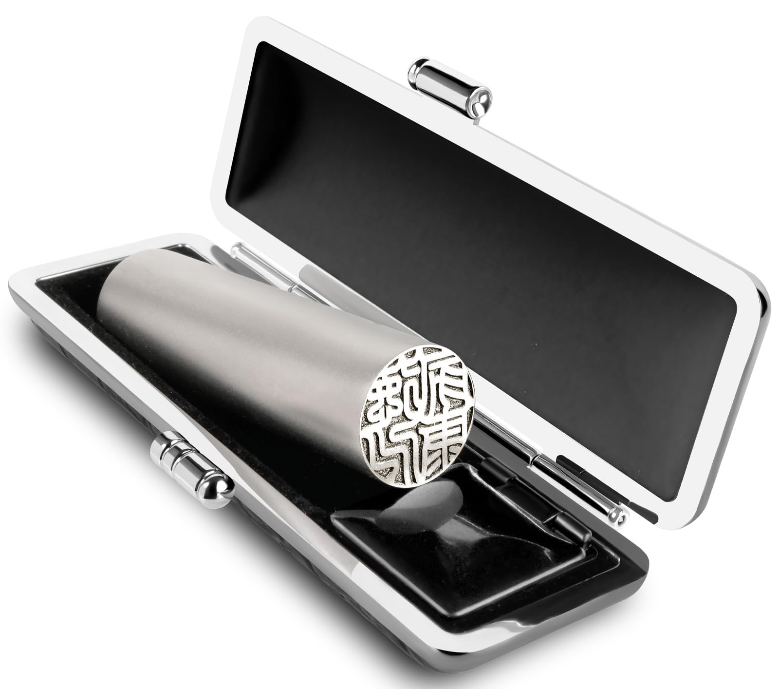 Titanium Personal Seal 16.5mm with Case
