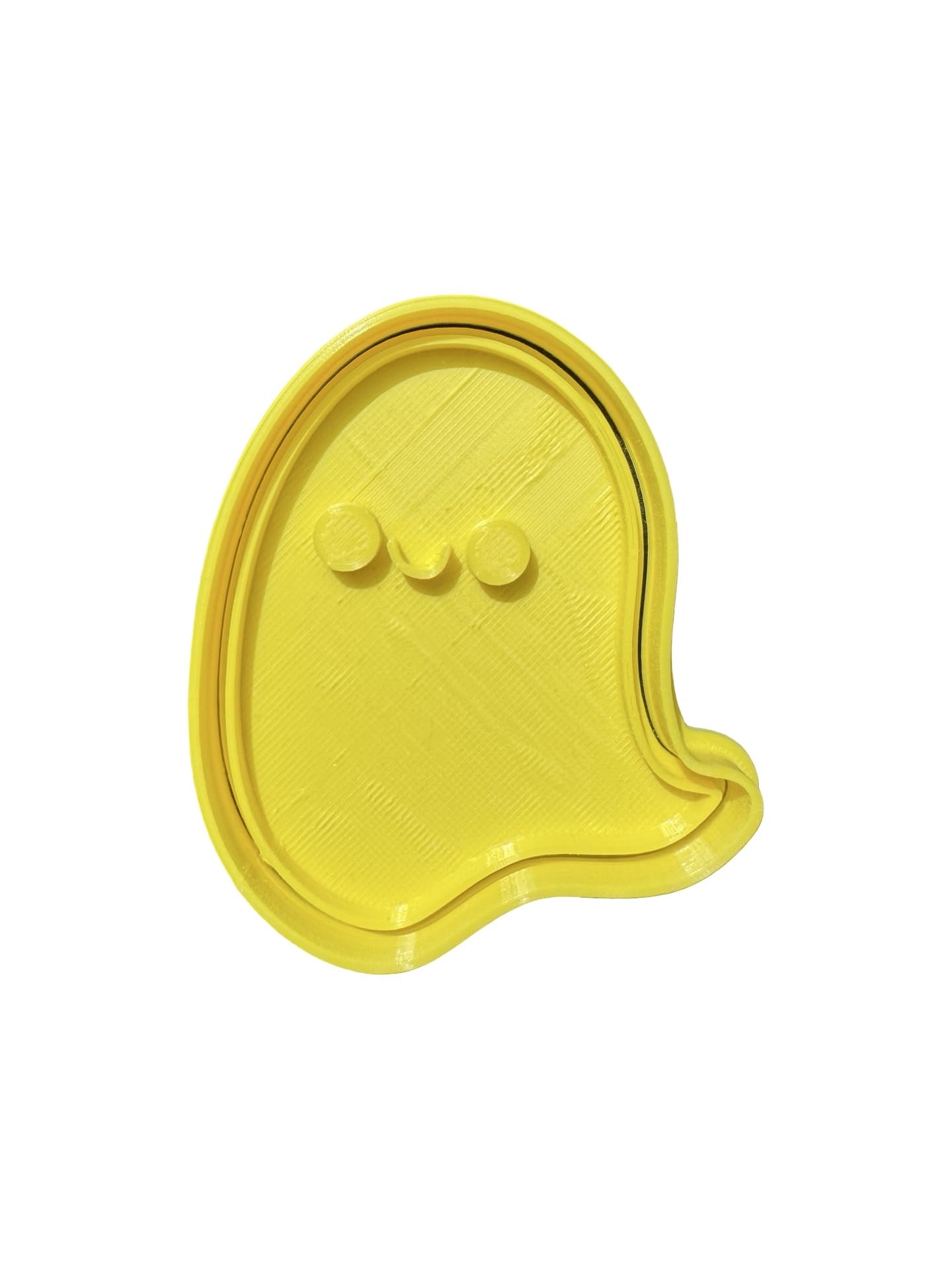 The Cookie Cutter Hub Halloween Ghost #3 Cookie Cutter/Embosser for Cupcakes Fondant Icing Clay Cake Baking Decoration