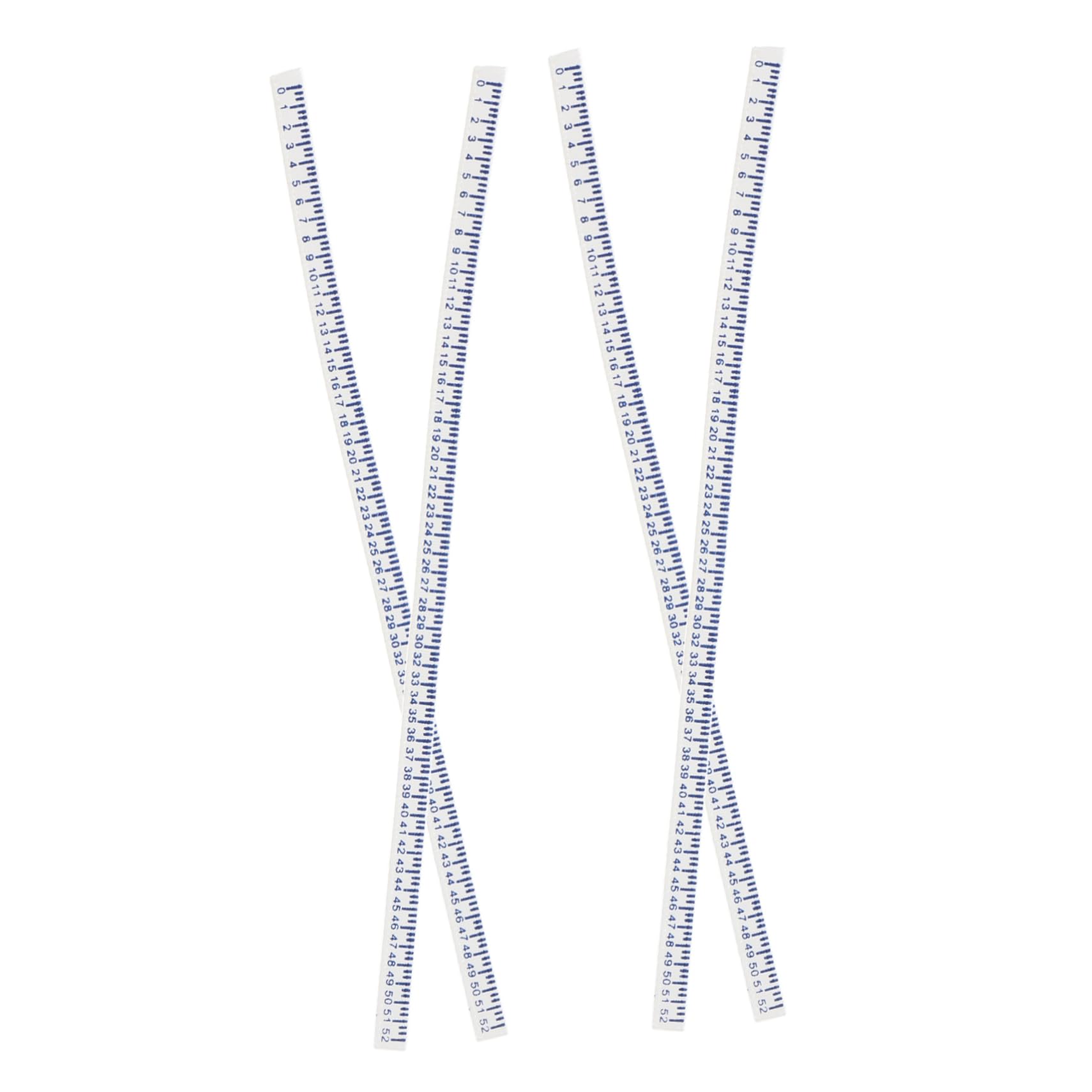 CIYODO 4pcs Retractable Mini Measuring Tapes Flexible Rulers for Dollhouse Decor Sewing Painting and DIY Miniatures