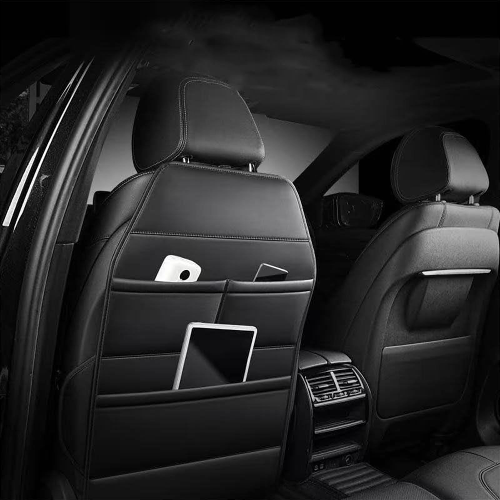 Auto Rückenlehne Organizer für Ford Explorer PHEV (2019–2023), Autositz Organizer Rückenlehnenschutz Rücksitz Kofferraumtasche Auto-Verstauen Zubehör