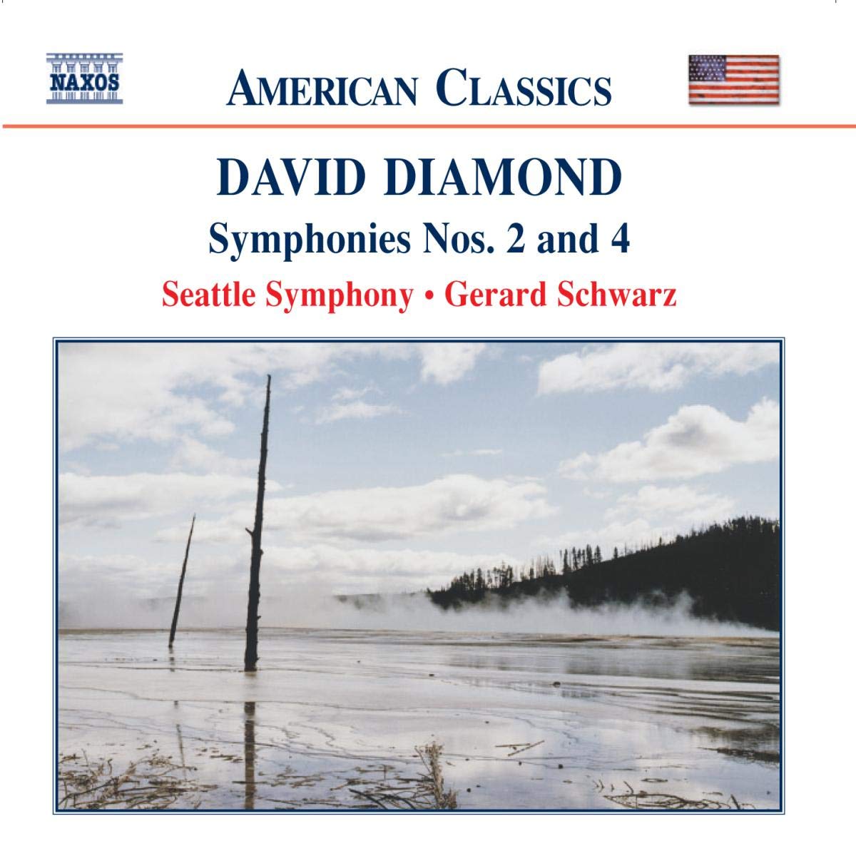 David Diamond - Symphonies Nos. 2 and 4 (Schwarz, Seattle So) CD Album - Used