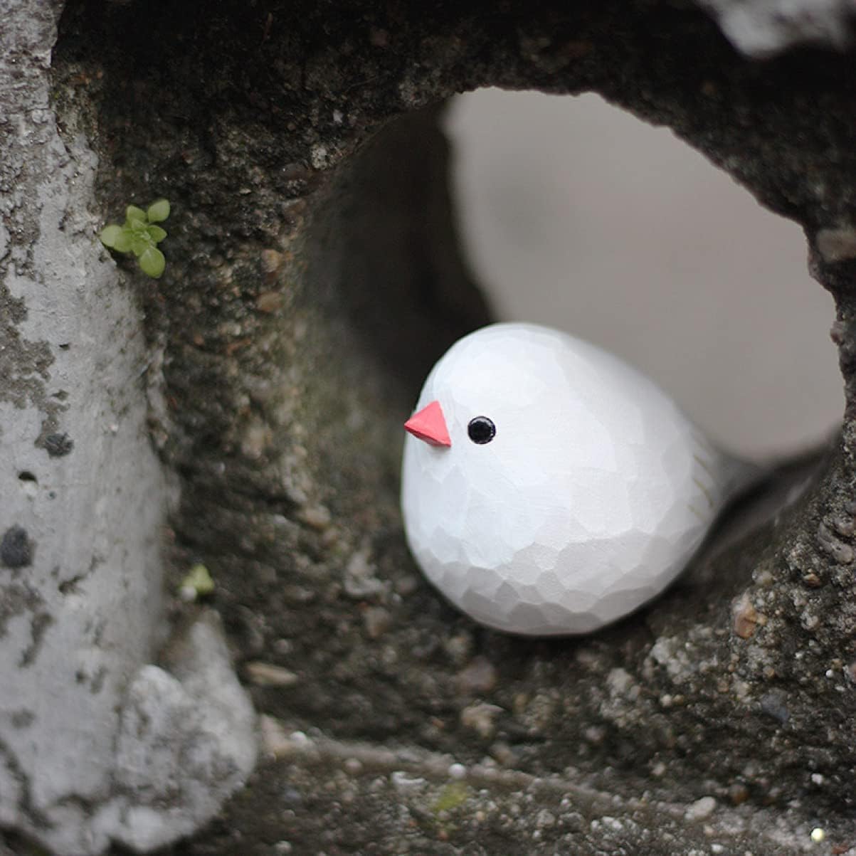 Amazon.co.jp: 小鳥 オブジェ インコ 雀 かわいい 置物 おきもの 癒し