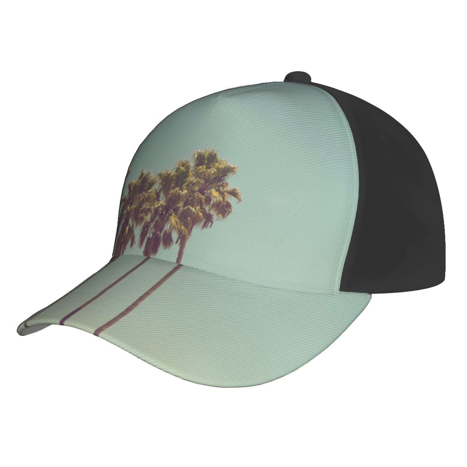 Aseelo Palm Tree Baseball Caps Unisex Adjustable Trucker Hat Dad Hat Classic Casual Sports Hat for Men Women