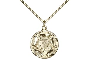 14kt Gold Filled Lutheran Cross Pendant