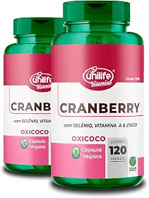 Kit 2 Cranberry 120 cápsulas Unilife