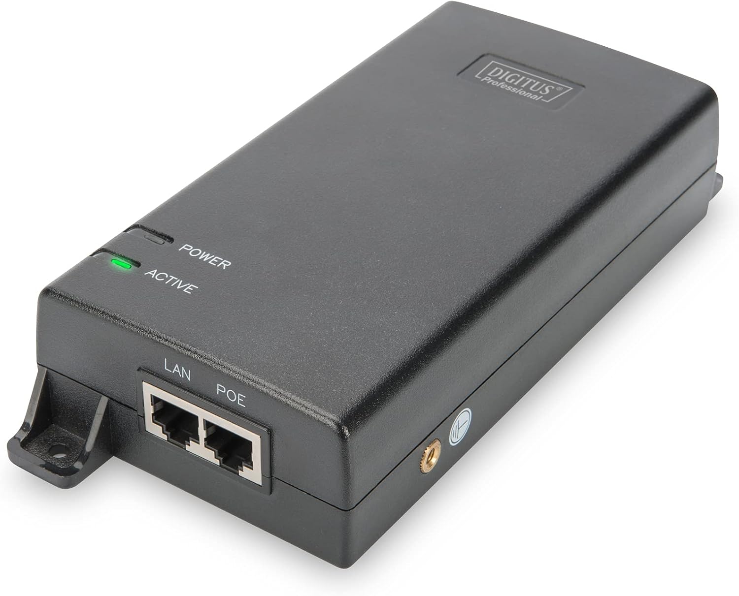 DIGITUS PoE+ Injector - IEEE802.3at - Gigabit Ethernet - 60 Watt - max. 48 Volt - PoE Mode A & Mode B