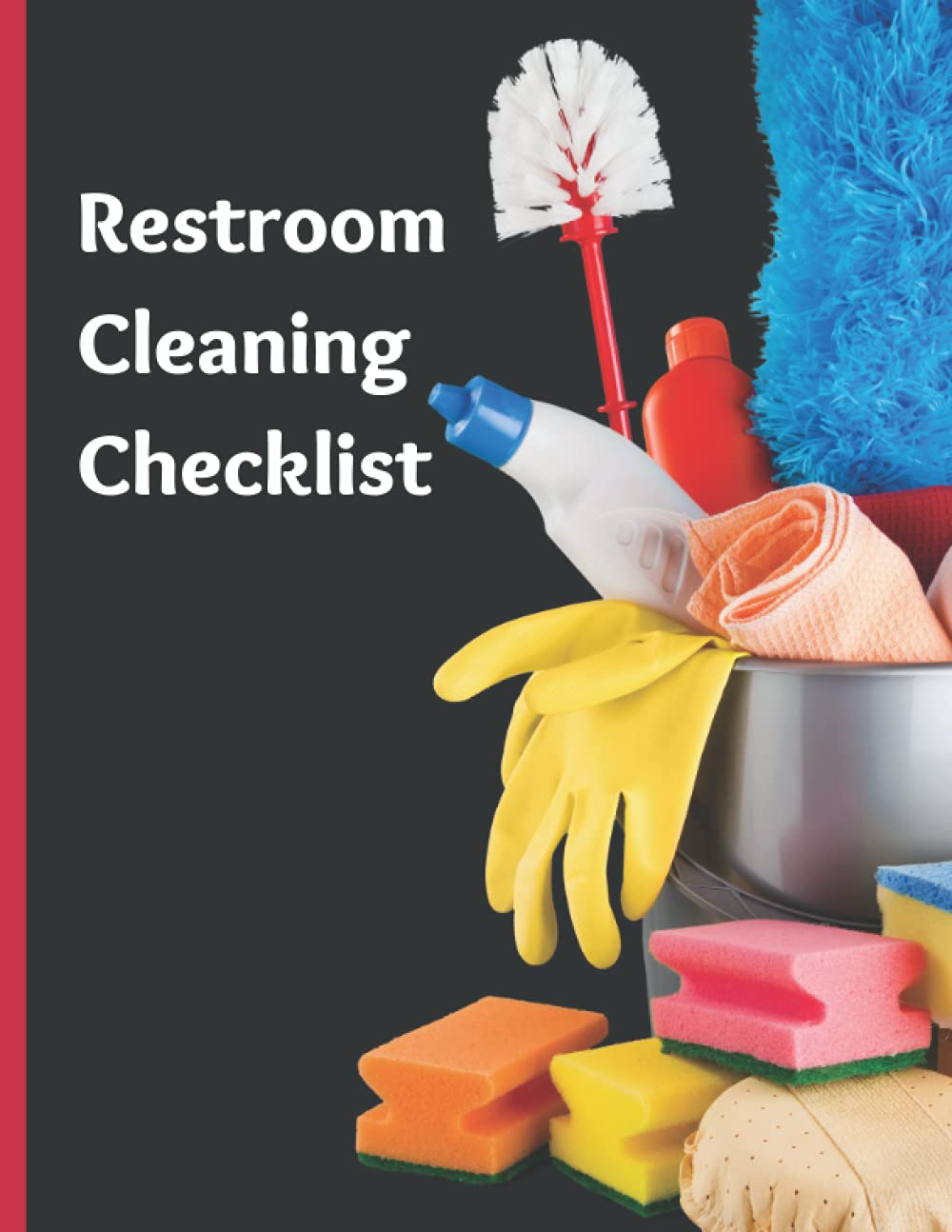 Buy Restroom Cleaning Checklist Bathroom Cleaning Log Book, Restroom