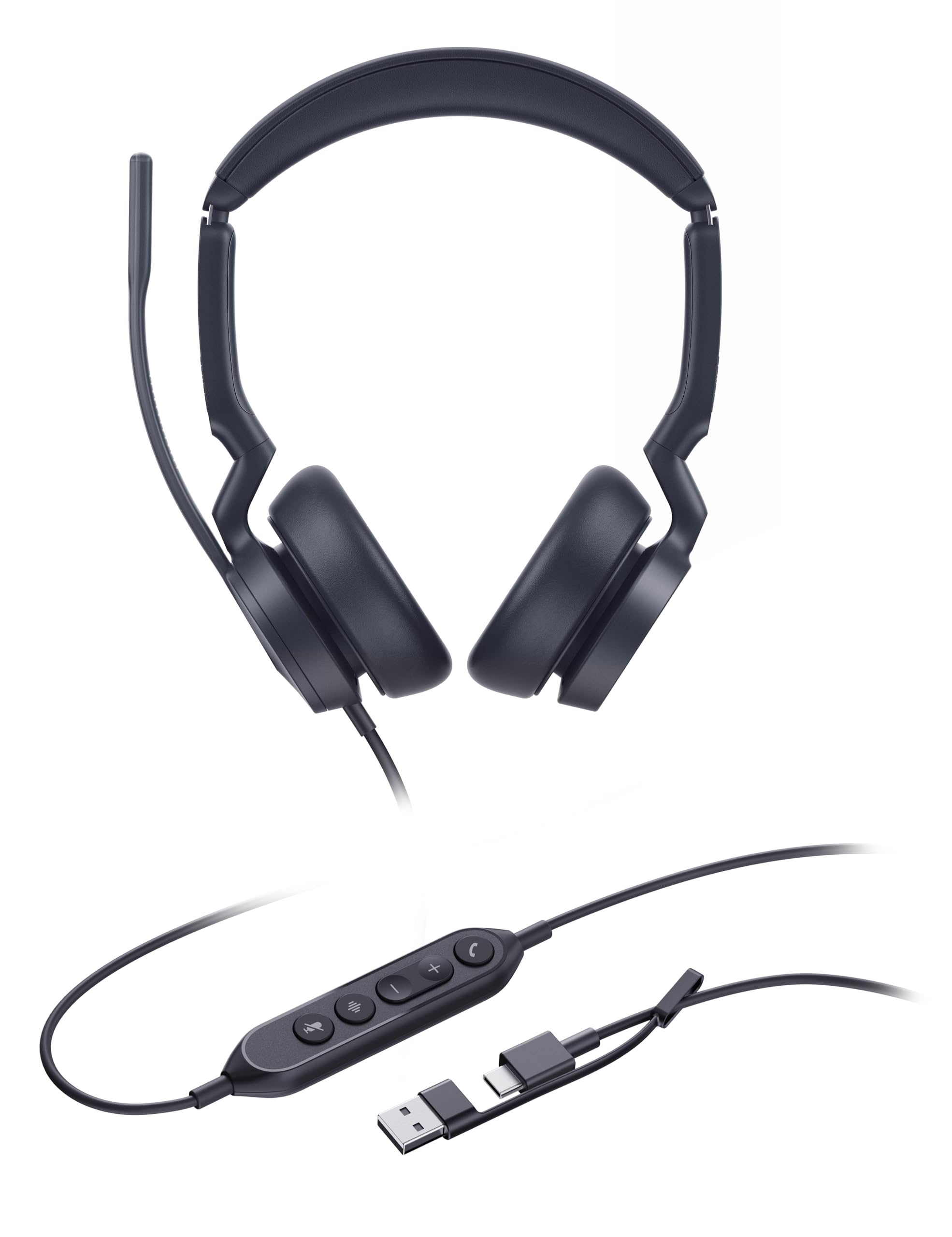 Yealink Headset UH46 Dual UC USB-C/A - Headset (1308183)