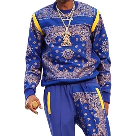 Men's Printed Tracksuits: A Hip-Hop Fashion Essential