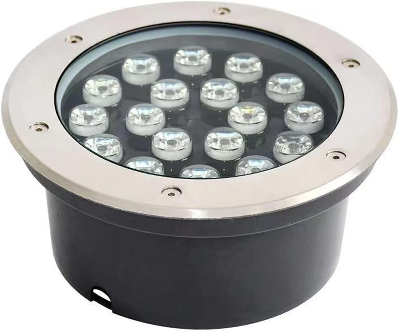 Spot LED d'extérieur encastrable au sol pour sécuriser vos pas