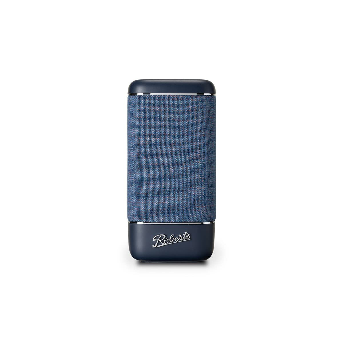 Roberts Beacon 325 - Altavoz Bluetooth portátil, Recargable, autonomía de 12 Horas, Dos radiadores de Bajos pasivos, diseño Vintage, Bluetooth, Streaming, Entrada, garantía de 2 años, Color Azul